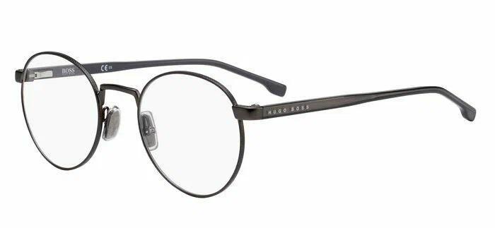 Мужская оправа для очков Hugo Boss BOSS 1047 SVK, цвет: черный, круглые, металл