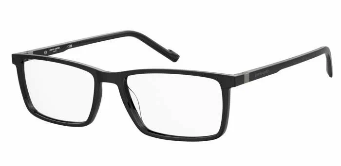 Мужская оправа для очков Pierre Cardin P.C. 6277 807, цвет: черный, прямоугольные, ацетат