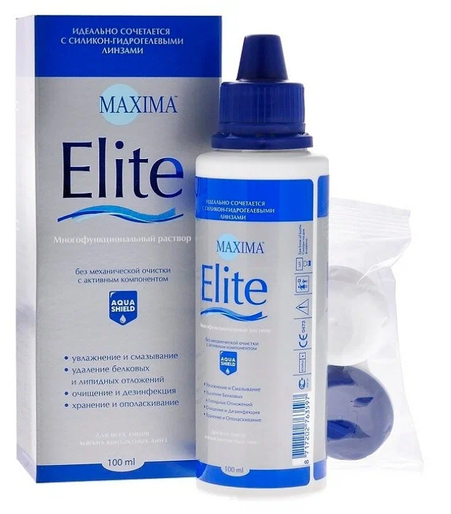 Раствор  MAXIMA Elite с контейнером, 360 мл