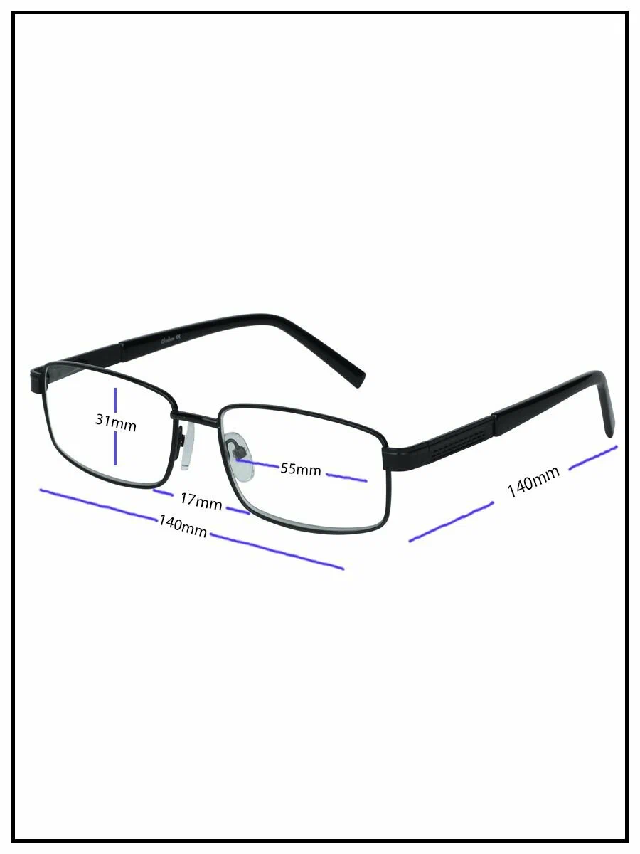 Готовые очки для зрения с диоптриями -3.0 Фотохром