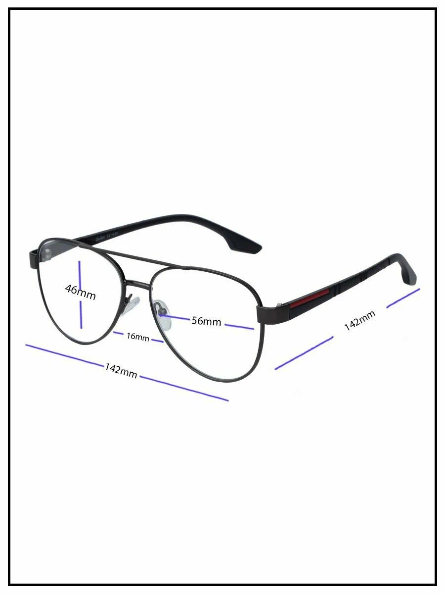 Готовые очки для зрения мужские с диоптриями +3.5